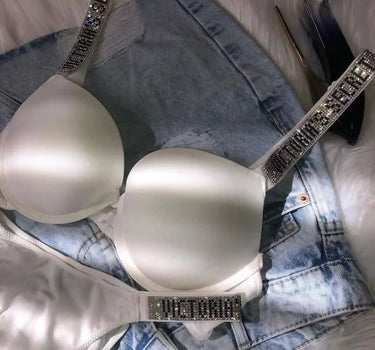 Victoria's Secret Soft Push-Up Bra Set( WHITE🤍)