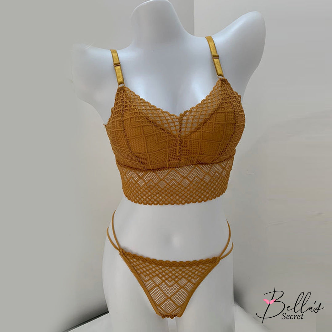 HIGH QUALITY FANCY BOBBY BRA SET