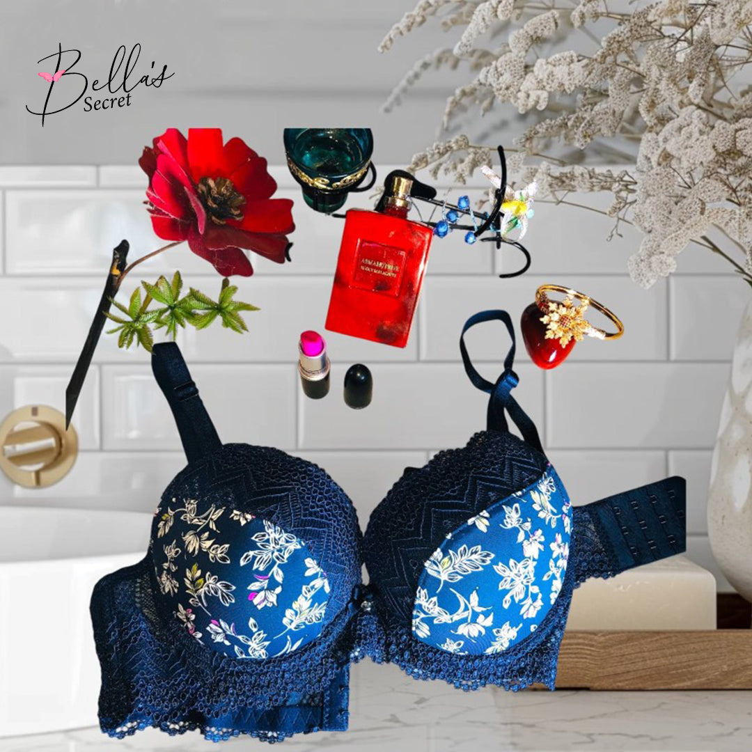 GardenLift: Spring-Inspired Floral Push-Up Bra