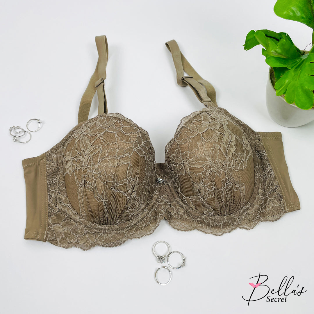 Premium Light Thin Pad Net Bra