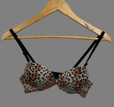 Premium Leopard Push Up Bra