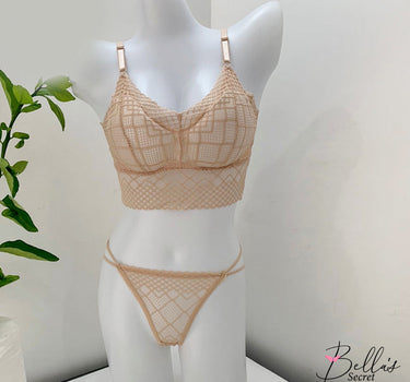 High Quality Fancy Bobby Bra Set