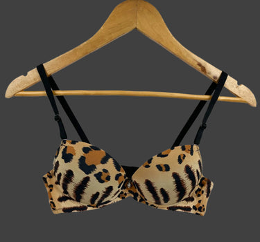 Premium Leopard Push Up Bra