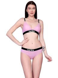 Honeymoon Cool girls thin Bra set V2