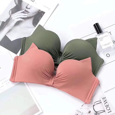 Soft Cat Ear Push Up Bra