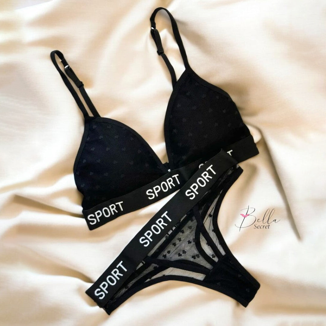 Net sport bra set