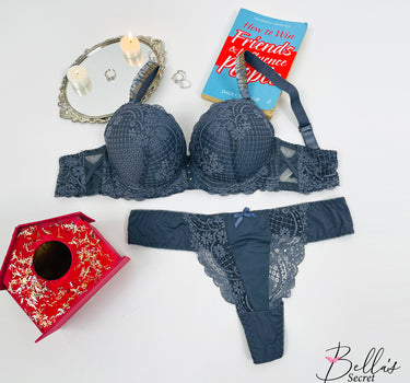 Premium Victoria Secret Thin Pad Fancy Bra Set