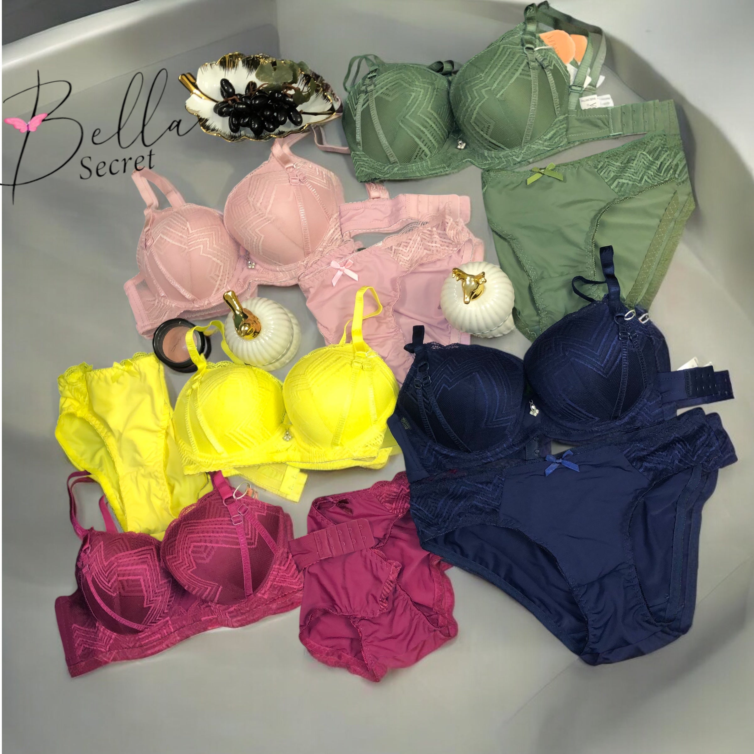 Luxurious Soft Push-Up Bra Collection