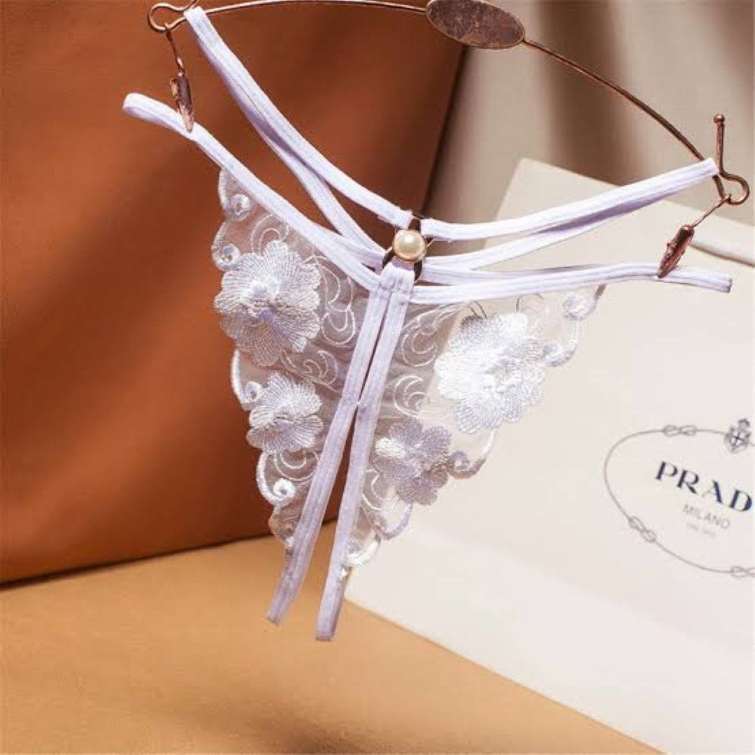 Butterfly Pearl thongs Panty