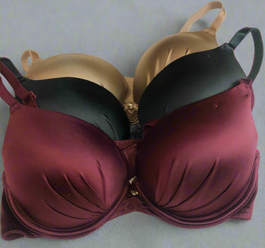 Shine Fancy Silk Padded Push-Up Bra