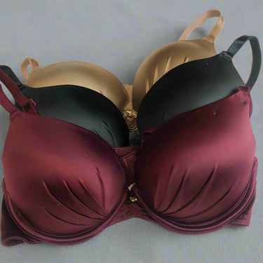 Shine Fancy Silk Padded Push-Up Bra