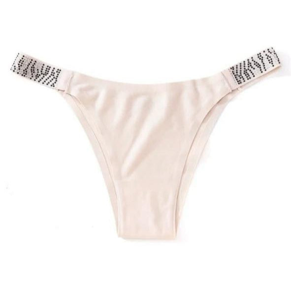 Diamantes V shaped panty