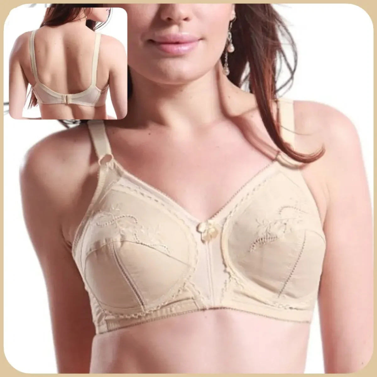 Bella's Extra Comfort Casual Non Padded Wireless Bra